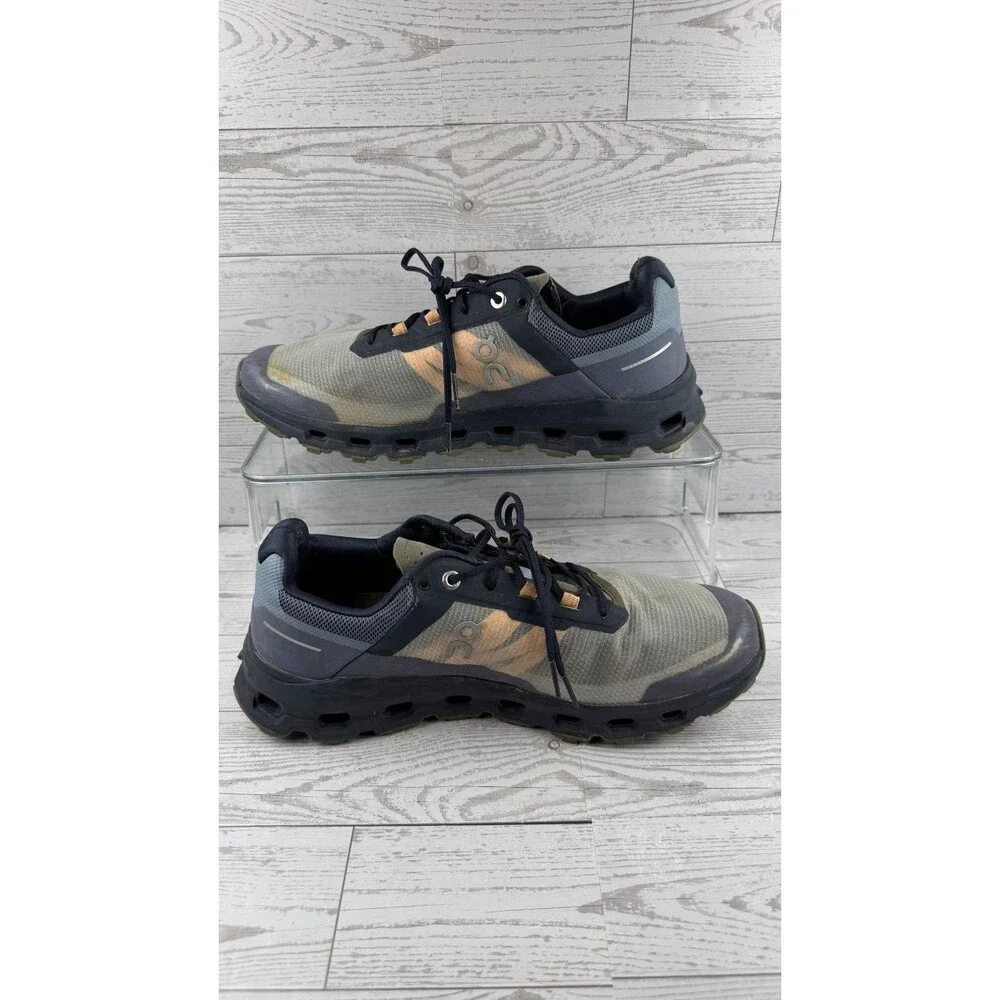 On Cloudvista 64.98593 Blue 8D Mens Mesh Upper Lace Up Trail Running Shoes #924